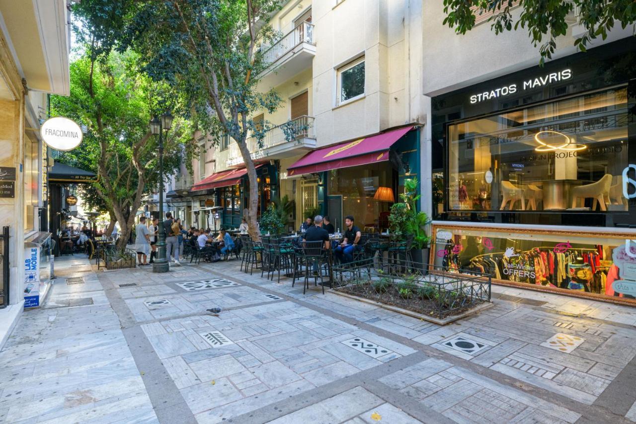 Hubstay - Kolonaki Central Luxury Suite In Athens - 5 Mins Walk To Syndagma, Ermou Екстер'єр фото